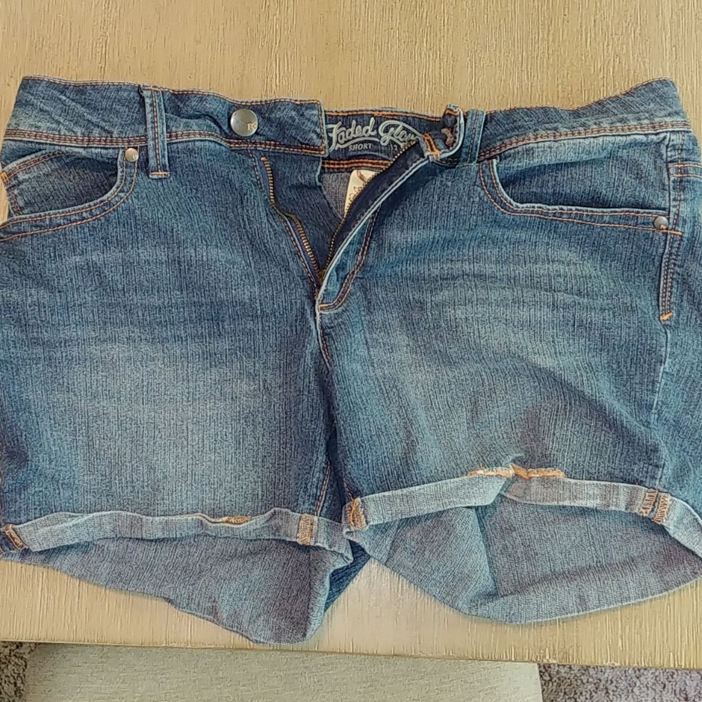 Faded Glory Jean Shorts size 12